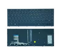 FDMOZRE Teclado retroiluminado para portátil HP, ZBook, Studio, G3 y G4 (15,6")(SP)