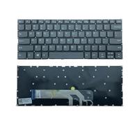 FDMOZRE Teclado retroiluminado US RU SP AR BR PT para Lenovo para IdeaPad C340-14 14API 14IWL C740-14IML 730-15 15IWL 730-13IKB 530-14 530S-14(US NoBacklit Gray)