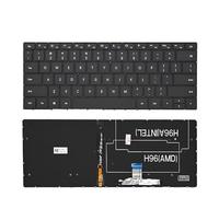 FDMOZRE Teclado Ruso retroiluminado para Huawei MateBook VLT-W50/W60 WRT/VLR/KPR/KPL-W00/W19/W19L/W29/W29L WRTB-WFE9L 9Z.NEWBN.00Q(US Backlight)