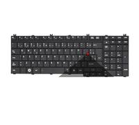 FDMOZRE Teclado Ruso SP BR para portátil Toshiba Satellite B551, S750, B552, S850, B651, B650B, B450, T450, B451, T750, X205, F501, A500, L535(BR New Black)