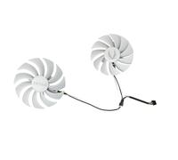 FDMOZRE Ventilador de GPU Blanco 89 mm y 100 GAA8S2U GA92S2U RTX3060 para Zotac RTX 3060 Ti AMP, Ventiladores para Tarjetas gráficas duales 3070(Brown)