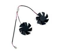FDMOZRE Ventilador de refrigeración 46 mm y 2 Pines T125010SU(B) FS1250-S2053A para GPU ZOTAC Gaming GTX 1650 Slim 1050Ti-4GD5 Mini RTX3050
