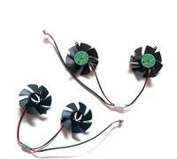 FDMOZRE Ventilador de refrigeración 65 mm, 2 Pines, GA71S2H, 85, T129215SU para ZOTAC GTX1050, GTX1050Ti, GTX 1050, Perfil GTX1650, 1660S, Tarjeta gráfica(E)