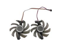 FDMOZRE Ventilador de refrigeración 85 mm PVA080E12R RX5500 RX5600 Repuesto para ASROCK para Radeon RX 5500 5600 XT y Phantom Gaming Graphics Video Fans(White)