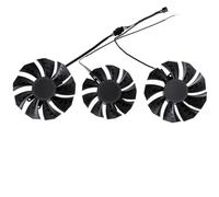 FDMOZRE Ventilador de refrigeración 87 mm Repuesto para Tarjeta gráfica GeForce RTX 3060, 3070, 3080 Ti, 3090 NB 12G-V(Black 3-Fan)