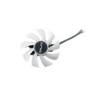 FDMOZRE Ventilador de refrigeración 87 mm y 4 Pines GA92S2H KFA2 RTX2060 para Tarjeta gráfica Galax GTX1660 1660ti 1660S EX, Color Blanco OC(Green)
