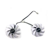 FDMOZRE Ventilador de refrigeración 87 mm y 4 Pines GA92S2H KFA2 RTX2060 para Tarjeta gráfica Galax GTX1660 1660ti 1660S EX, Color Blanco OC(Brown)