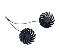 FDMOZRE Ventilador de refrigeración 87 mm y 4 Pines PLD09210S12HH para MSI RTX3090, 3080, 3070, 3060, RTX3080TI, 3070TI, 3060TI Ventus 3X, Ventilador gráfico para Juegos(2PCS)