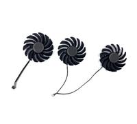 FDMOZRE Ventilador de refrigeración 87 mm y 4 Pines PLD09210S12HH para MSI RTX3090, 3080, 3070, 3060, RTX3080TI, 3070TI, 3060TI Ventus 3X, Ventilador gráfico para Juegos(3PCS)