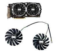 FDMOZRE Ventilador de refrigeración 95 mm y 4 Pines PLD10010S12HH para Tarjetas gráficas MSI GTX 1060, 1070, 1070Ti 1080
