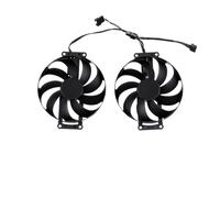 FDMOZRE Ventilador de refrigeración CF9010U12D 90 mm y 6 Pines para Tarjeta gráfica ASUS Dual RTX 3060 TI 8G Mini V2 LHR T129215SU(Black 2-Fan)