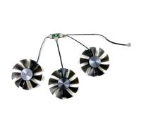 FDMOZRE Ventilador de refrigeración DIY para ZOTAC GTX980Ti 980 Ti AMP 970 GTX para Ventiladores Tarjeta gráfica Titan X ARCTICSTORM 85 mm y 4 Pines GA91S2H/U