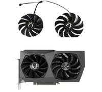 FDMOZRE Ventilador de refrigeración para GPU (Juego 2 Unidades, CF1010U12S, CF9015H12S) para ZOTAC Gaming RTX 3070 Twin Edge OC Blanco y 3060Ti AMP LHR
