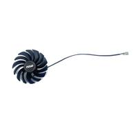 FDMOZRE Ventilador de refrigeración para Tarjeta gráfica MSI Radeon RX 6700 XT Mech 2X RX6600 RTX3060 3080 3070 Ventus 95MM 4PIN PLD10010S12HH GPU(B)