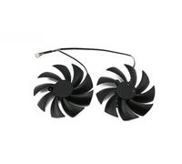 FDMOZRE Ventilador de refrigeración para Tarjeta gráfica Muestra, 95 mm, PLD10015B12H, 0,55 A, RX580, RX590, para POWERCOLOR, DATALAND, Radeon RX 580, 590, Red Devil Golden