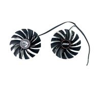 FDMOZRE Ventilador de refrigeración para Tarjeta gráfica PLD10010S12HH RX 580 4 Pines para MSI GTX 960, GTX980Ti, Gaming, 950, 1060, 1080, 470(B)