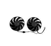 FDMOZRE Ventilador de refrigeración para Tarjeta gráfica T129215BU RX 7600 para Powercolor RX7600 V2 Fighter(2-Fan)