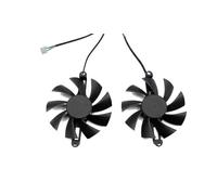 FDMOZRE Ventilador de Tarjeta gráfica GPU 85 mm y 6600 M para AMD AFOX Radeon RX 580 2048SP, reemplazo para GTX1070ti Gaming VGA