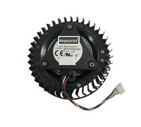 FDMOZRE Ventilador para Tarjeta gráfica BFB1012SHA01 BV5 DC12V 2.40A, 4 Pines, para AMD XFX MSI RX para Vega 64 56, versión pública, refrigeración de VGA GPU