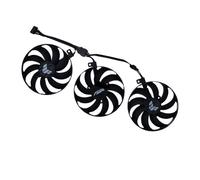 FDMOZRE Ventilador para Tarjeta gráfica, disipador VGA, 3 Unidades, T129215BU, CF9010U12S, para ASUS, TUF, RTX 3080Ti, Gaming OC, para 3080 V2