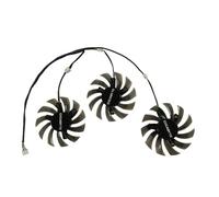 FDMOZRE Ventilador para Tarjeta gráfica GIGABYTE N6700C, 6800C, 7600C, 7700C, GTX 770, 760, T128010SU, 3 Unidades/Juego, PLD08010S12HH