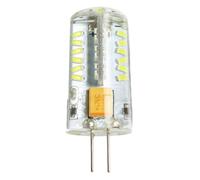 FDOIUTU G4 4.5W LED bulb, dual pins, 12V bulb, energy-saving and low-heat, non-adjustable light, silicone material, easy to install, suitable for home and office lighting (Luz blanca fría)