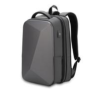FDOIUTU Mochila 3 en 1 para ordenador portátil de 15,6 pulgadas, maletín para ordenador portátil, ligero, bolsa de viaje resistente para hombres y mujeres, gris
