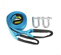 FDOSIJFOS Enganche para Remolque, Correa de Remolque, Cuerda, Correa, Cable for automóvil con Ganchos en U/Longitud/Talla única(Length)