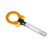 FDOSIJFOS Enganche para Remolque, Kit de Anillo Gancho Remolque Aluminio en el Ojo del Remolque Colorido(Gold)