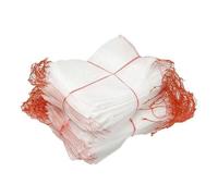 FDOSIJFOS Mallas para Frutas, Bolsas de Nailon for Proteger Frutas y Verduras con cordón, Reutilizables, for Plantas, Flores(25x25cm (50pcs))