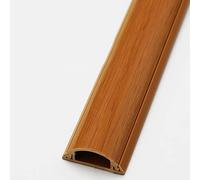 FDOSIJFOS Organizador de Cables Sistema de ocultación Cables extensión, gestión PVC con Efecto Madera for Ocultar(Style 8,2 Cable)
