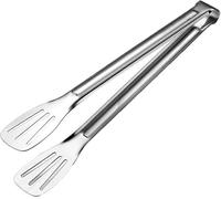 FDOSIJFOS Pinzas de Cocina, Pinzas de Acero Inoxidable for Servir Alimentos, for Barbacoa, Pan, repostería, ensaladas y postres(12 Inches)