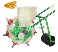 FDOSIJFOS sembradora, Sembradora de Rodillos portátil Empuje Manual for Plantas maíz, Frijoles y hortalizas, Ideal for la Agricultura doméstica(10 Mouths)