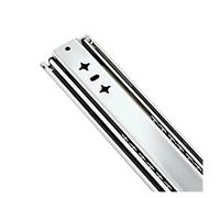 FDQAMLKX Correderas Laterales para cajones de Alta Resistencia de 5 m, 1 Pieza, extensión Completa, Bloqueo para un Deslizamiento Suave de 40 Pulgadas (1000 mm), Ideales para gabinetes y soluciones d