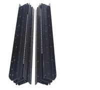 FDQAMLKX Correderas para cajones, 1 par de correderas Resistentes para Montaje bajo encimera, guías deslizantes con cojinetes Ocultos de 16 a 40 Pulgadas (400 mm-700 mm)