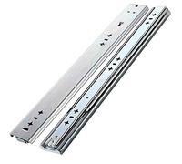 FDQAMLKX Correderas para cajones de Cierre Suave de 850 mm con cojinetes de Bolas para deslizamientos de cajones Resistentes y Suaves, fácil instalación, Ideales para cocinas y hogares.