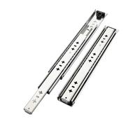 FDQAMLKX Correderas para cajones Resistentes de 5 m, Capacidad de Carga de 120 kg, extensión Completa, Deslizamiento Suave para gabinetes, Longitud de 350 mm y fácil instalación.