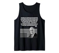 FDR sobre el fascismo asumiendo el Gobierno Camiseta sin Mangas