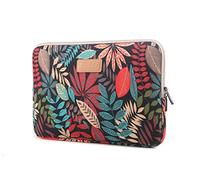 fdsmall 11,6 Pulgadas Paquete de computadora portátil Impermeable Neopreno Paquete de computadora portátil Paquete de computadora portátil Macro/ASUS/DELL/Lenovo/HP/Samsung(Hojas Rojas)