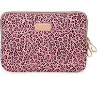 fdsmall 13-13,3 Pulgadas Computadora Portátil Paquete Impermeable Neopreno Macro/ASUS/DELL/Lenovo/HP/Samsung(Leopardo Rojo)