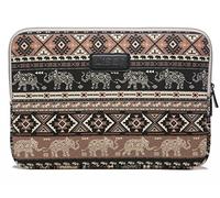 fdsmall 13-13,3 Pulgadas Paquete de computadora portátil Impermeable Neopreno Paquete de computadora portátil Paquete de computadora portátil Macro/ASUS/DELL/Lenovo/HP/Samsung(Elefante marrón)