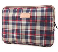 fdsmall 14 Pulgadas Paquete de computadora portátil impermeable neopreno paquete de computadora portátil paquete de computadora portátil macro/Asus/dell/lenovo /HP/Samsung(Celosía Roja vino)