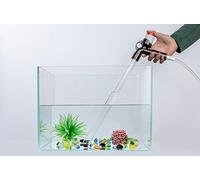 fdsmall Bomba de sifón de agua manual para acuario, limpiador de grava, limpiador de peceras, bomba de sifón al vacío, sifón, filtro de cambio de agua diario para kit de limpieza de peceras