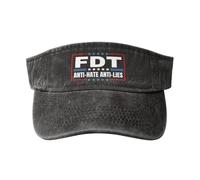 Fdt Pro América Salvemos La Democracia Visera Deportiva Gorras De Verano Protección UV Superior Vacía Visera Sombrero para Playa Tenis Hombre