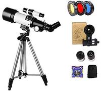 FDTMGW Astronomía pequeño monocular portátil astronómico espacial para niños, principiantes, cielo pequeño, monocular portátil de 50 a 100 mm, refractor educativo para niños, alcance de observación de