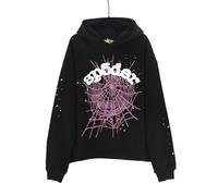 FDTURES 2024 Sp5de Pareja De Moda Masculina Y Femenina Estrella Sudadera Estampada con Capucha De Espuma-color4||M