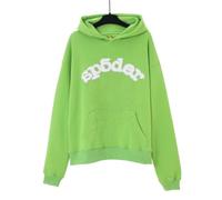 FDTURES 2024 Sp5de Pareja De Moda Masculina Y Femenina Estrella Sudadera Estampada con Capucha De Espuma-color5||M