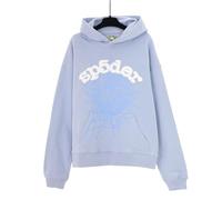 FDTURES 2024 Sp5de Pareja De Moda Masculina Y Femenina Estrella Sudadera Estampada con Capucha De Espuma-color16||L