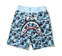 FDTURES 24ss Fashion Trends Bajo Bap Shark Camuflaje Youth Leisure Shorts Medianos Pantalones Cortos De Algodón para Hombres-color4||S