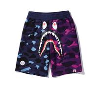 FDTURES 24ss Fashion Trends Bajo Bap Shark Camuflaje Youth Leisure Shorts Medianos Pantalones Cortos De Algodón para Hombres-color5||M
